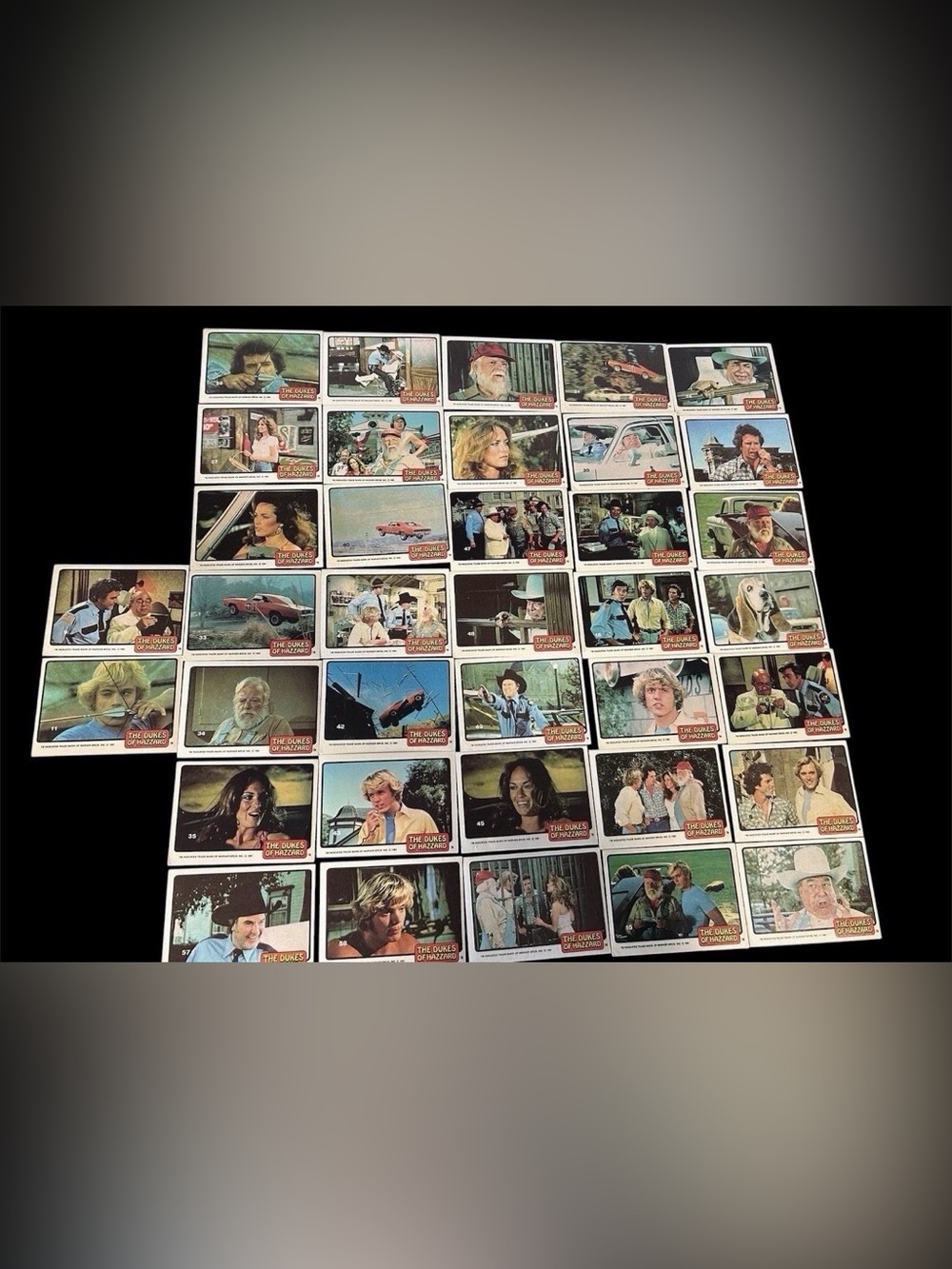 1981 Dukes of Hazzard Vintage Trading Cards 37 As Shown